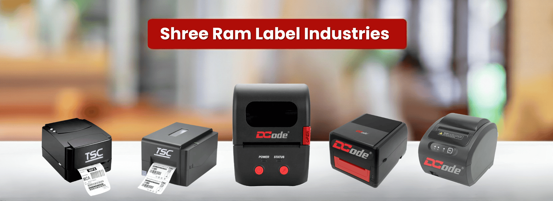 Barcode Stickers Banner